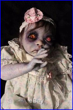 Zombie Walking Dead Z Nation Reborn Baby Doll Horror 20 OOAK ART Annie