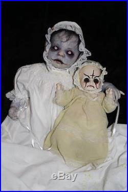 Zombie Walking Dead Z Nation Reborn Baby Doll Horror 20 OOAK ART Jahara