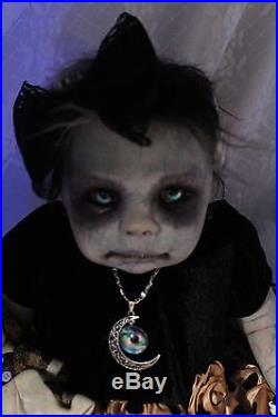 Zombie Walking Dead Z Nation Reborn Baby Doll Horror 21 OOAK ART Carol